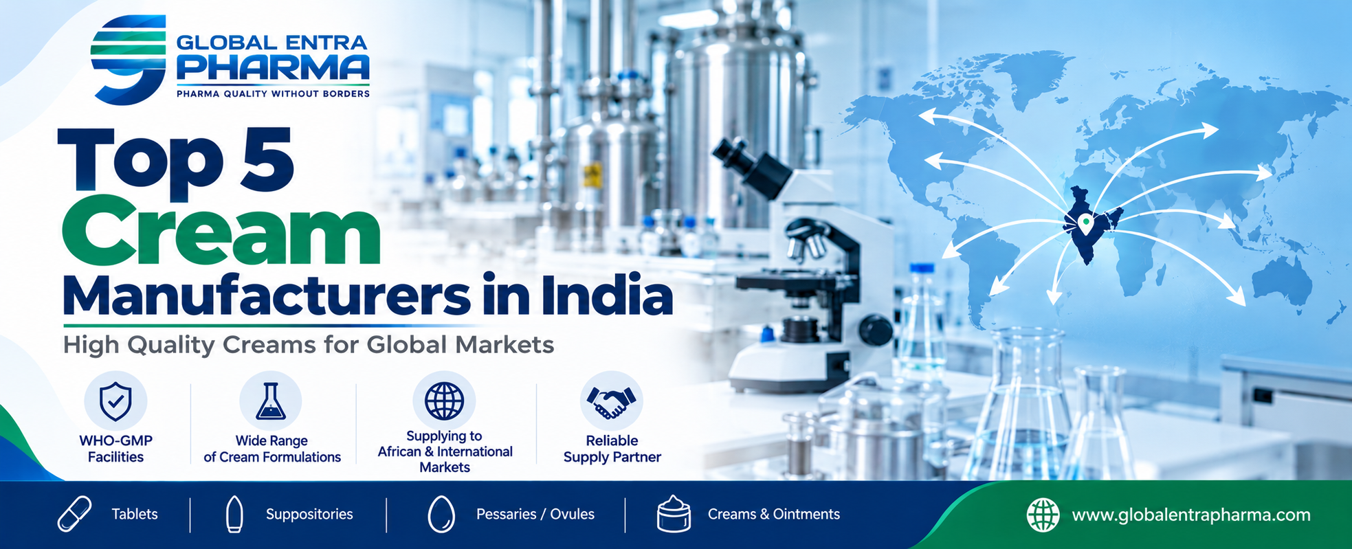 Top 5 Cream Manufacturers in India